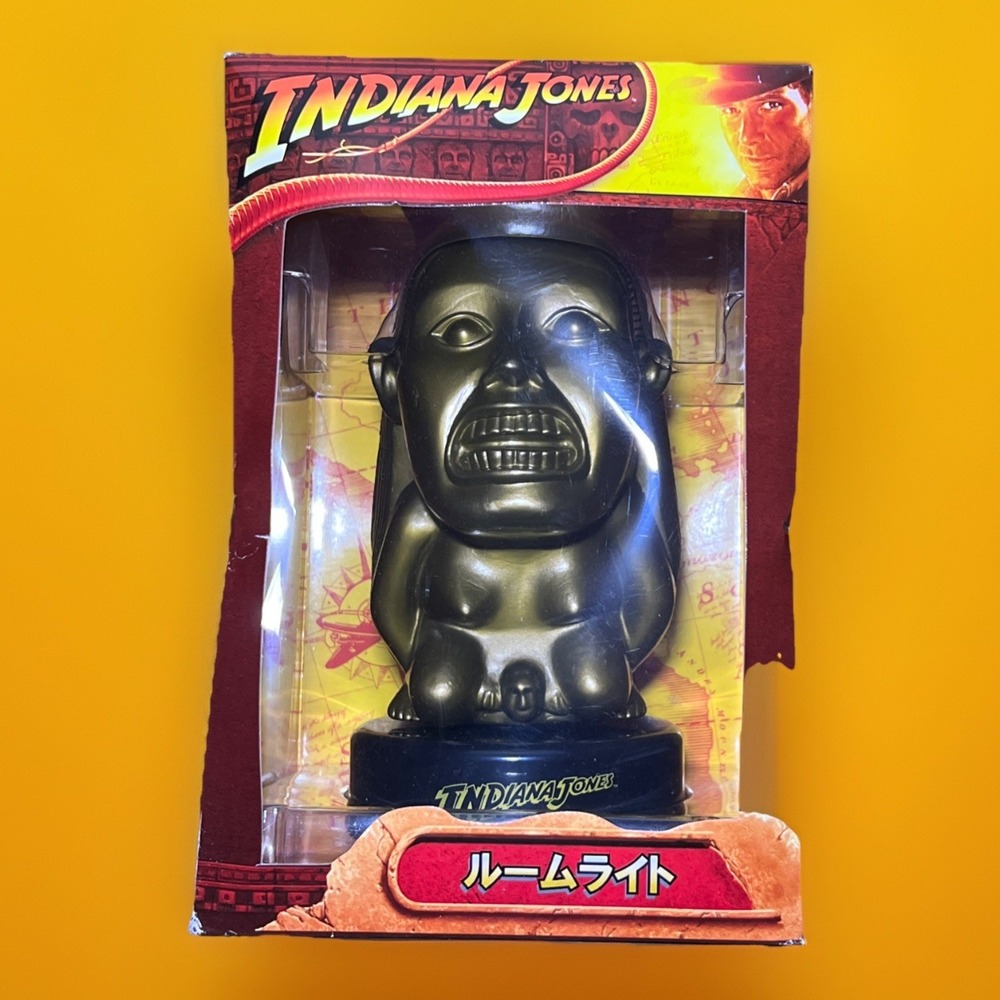 INDIANA JONES RAIDERS OF THE LOST ARK IDOL Light Up FIGURE from TAITO RARE"Read"